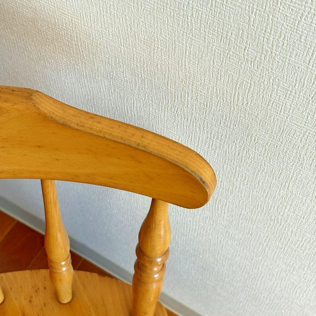 飛騨家具 WINDS 太平 ダイニングチェア ② 2脚 レトロ モダン ウインザ