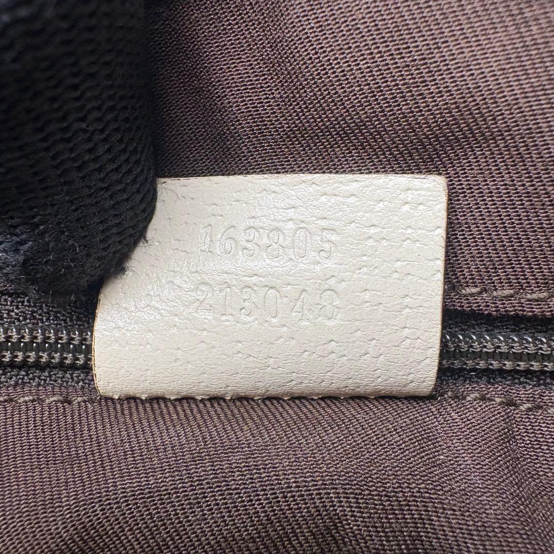 061 美品 GUCCI シェリーライン トートバッグ ハンドバッグ 肩掛け v