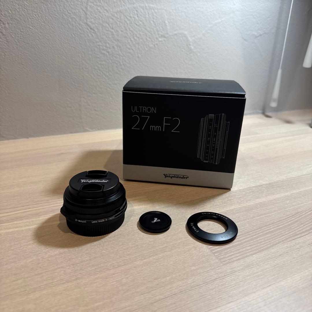 フォクトレンダー ULTRON 27mm F2 X-mount
