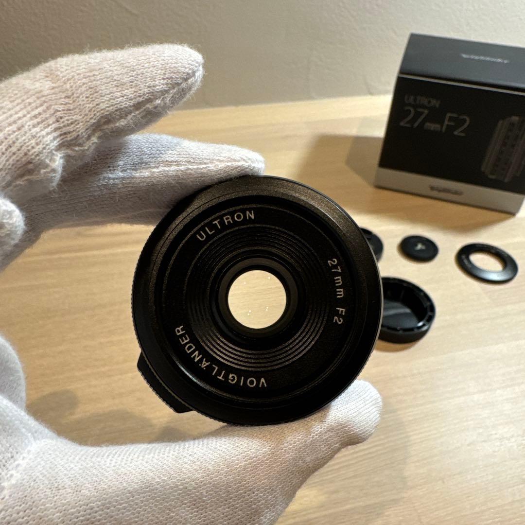 フォクトレンダー ULTRON 27mm F2 X-mount