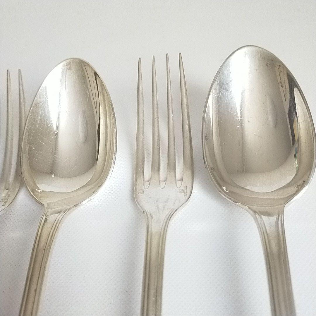 ALFENIDO クリストフル テーブルスプーン フォーク 6本 アンティーク