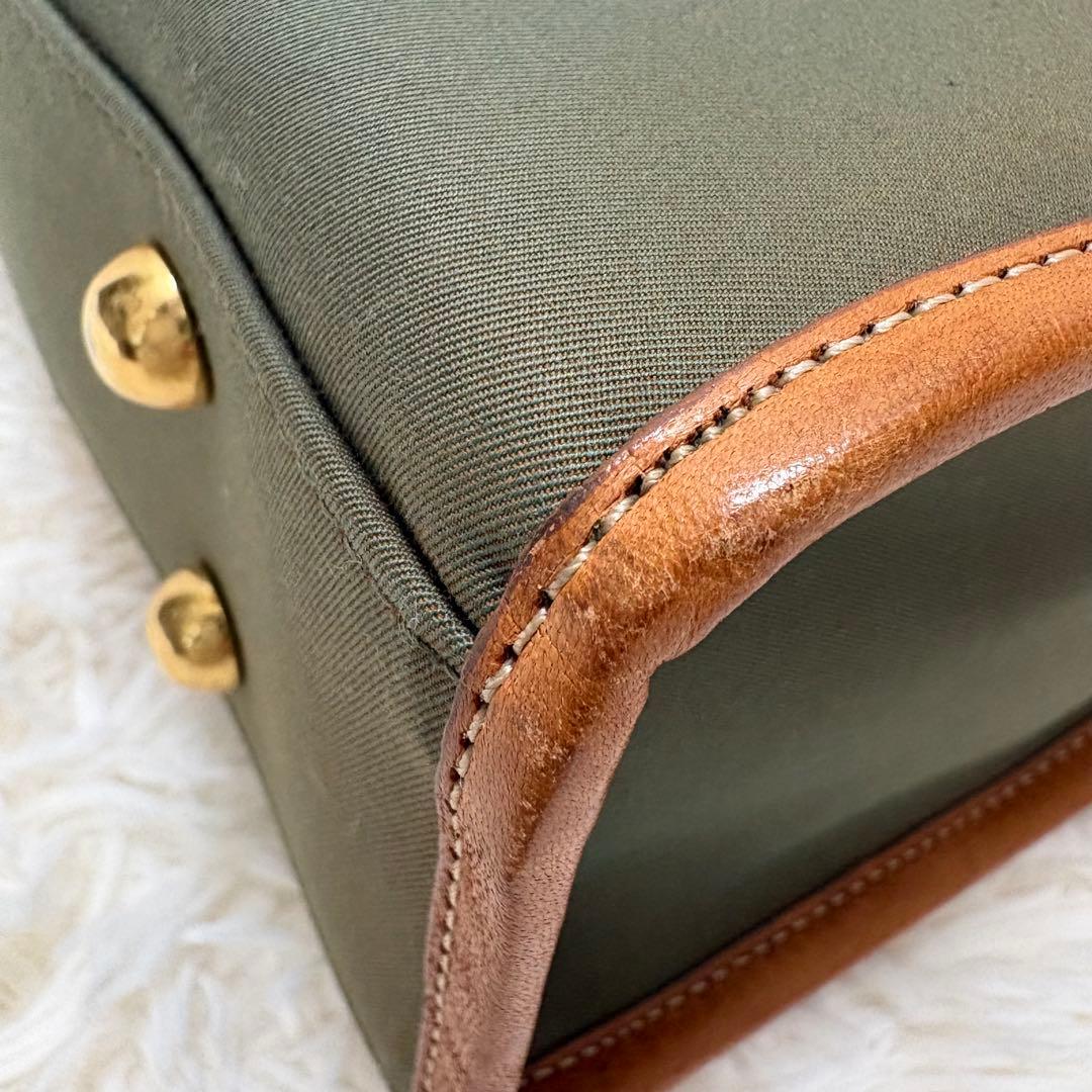 【美品】バーバリー レザー ビジネスバッグ 2way ノバチェック A4書類収納