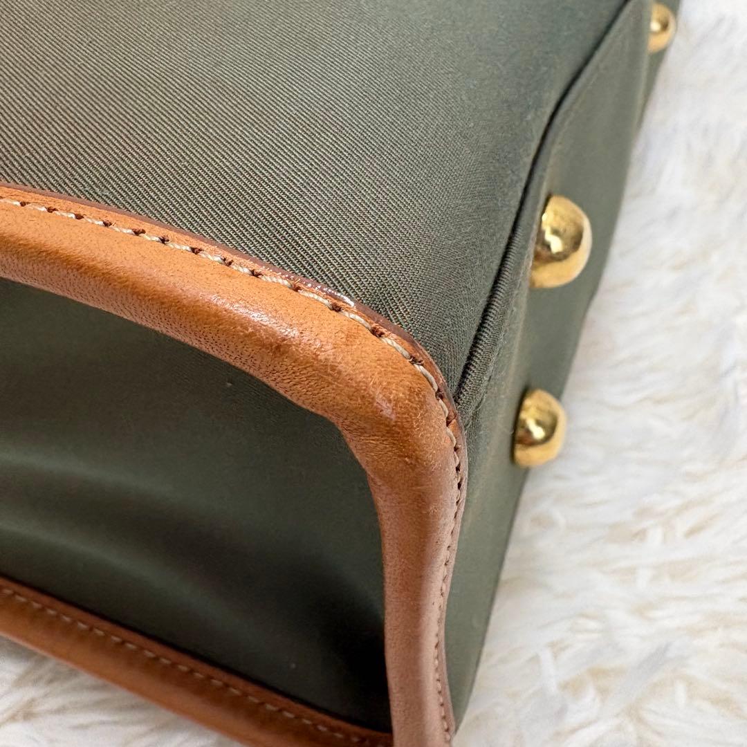 【美品】バーバリー レザー ビジネスバッグ 2way ノバチェック A4書類収納