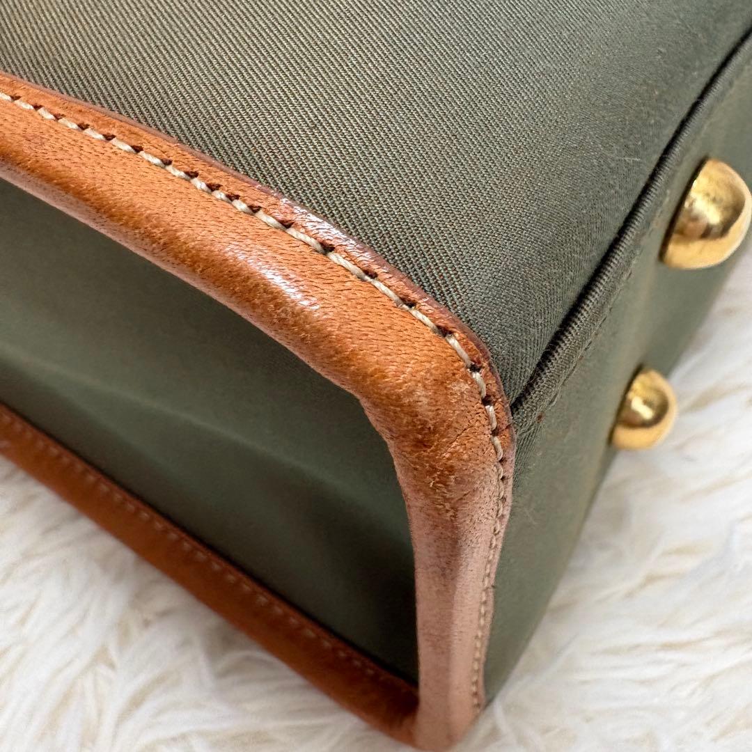 【美品】バーバリー レザー ビジネスバッグ 2way ノバチェック A4書類収納