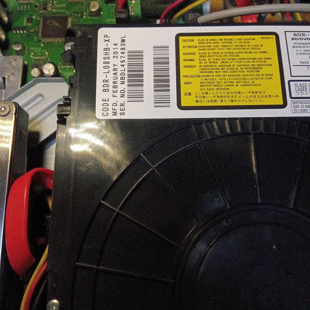 SHARP AQUOSブルーレイBD-T1500 HDDは新品2TB増量