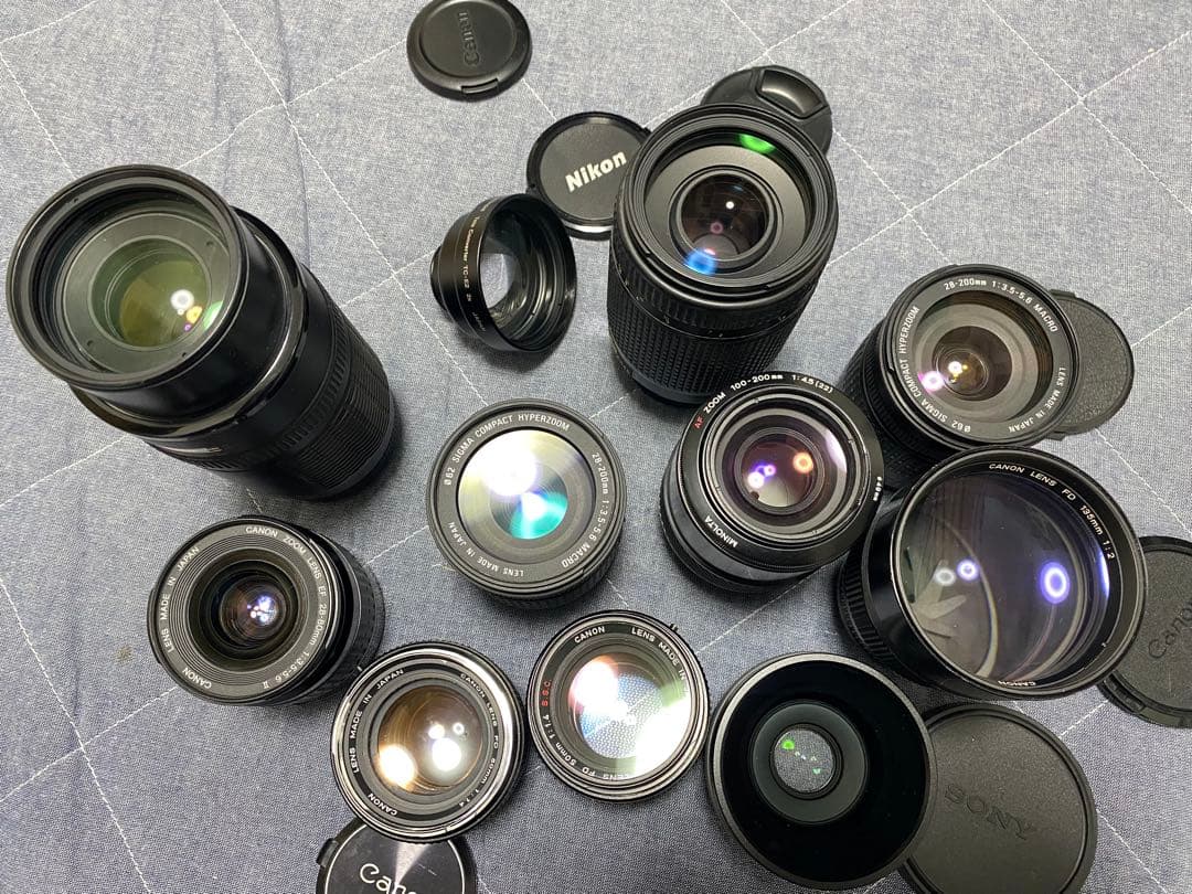 レンズ Canon SIGMA Nikon SONY 11点 まとめ売り セット