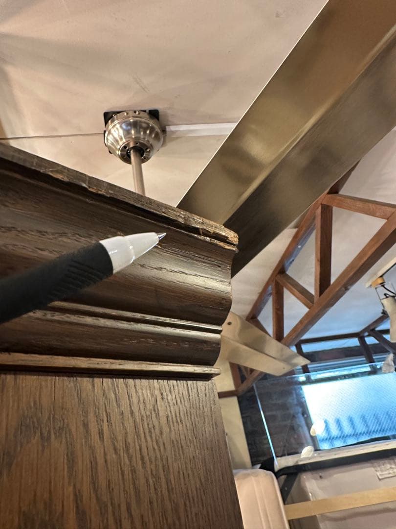 【東京都23区配送無料】アンティーク　大型　本棚　ブックケース　飾り棚　シェルフ