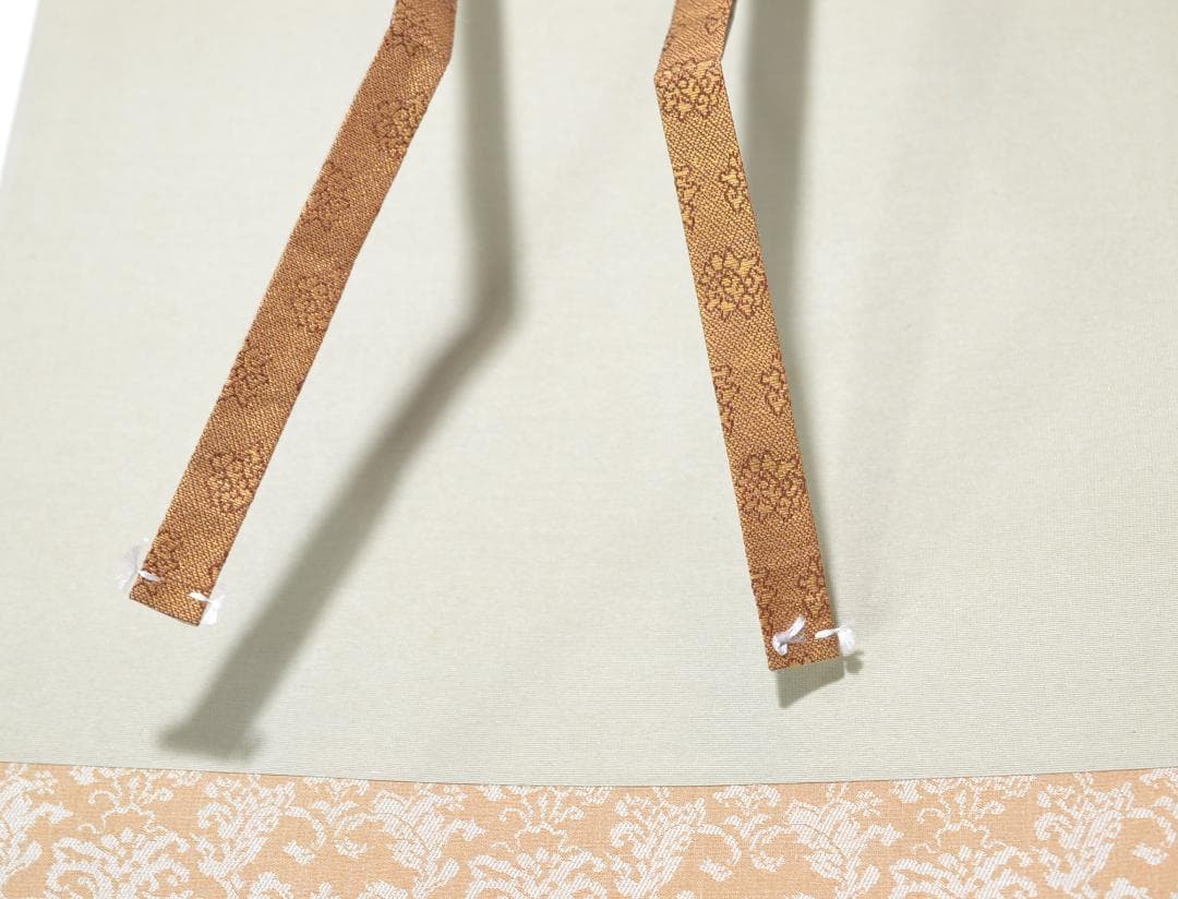 一行軸「竹有上下節」大徳寺塔頭三玄院住職　藤井誡堂筆