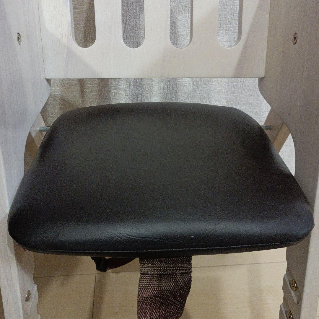 KATOJI　 Easy-sit 木製ベビーハイチェア ホワイトウォッシュ