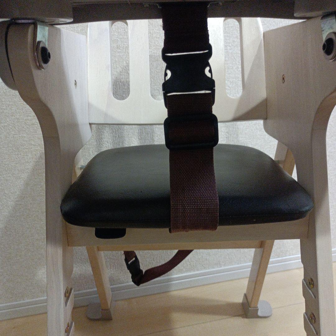 KATOJI　 Easy-sit 木製ベビーハイチェア ホワイトウォッシュ