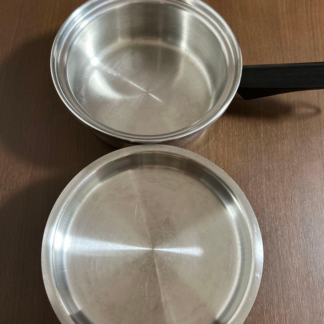 アムウェイ Amway　無水鍋　クィーンクックウェア　小ソースパン蓋付き