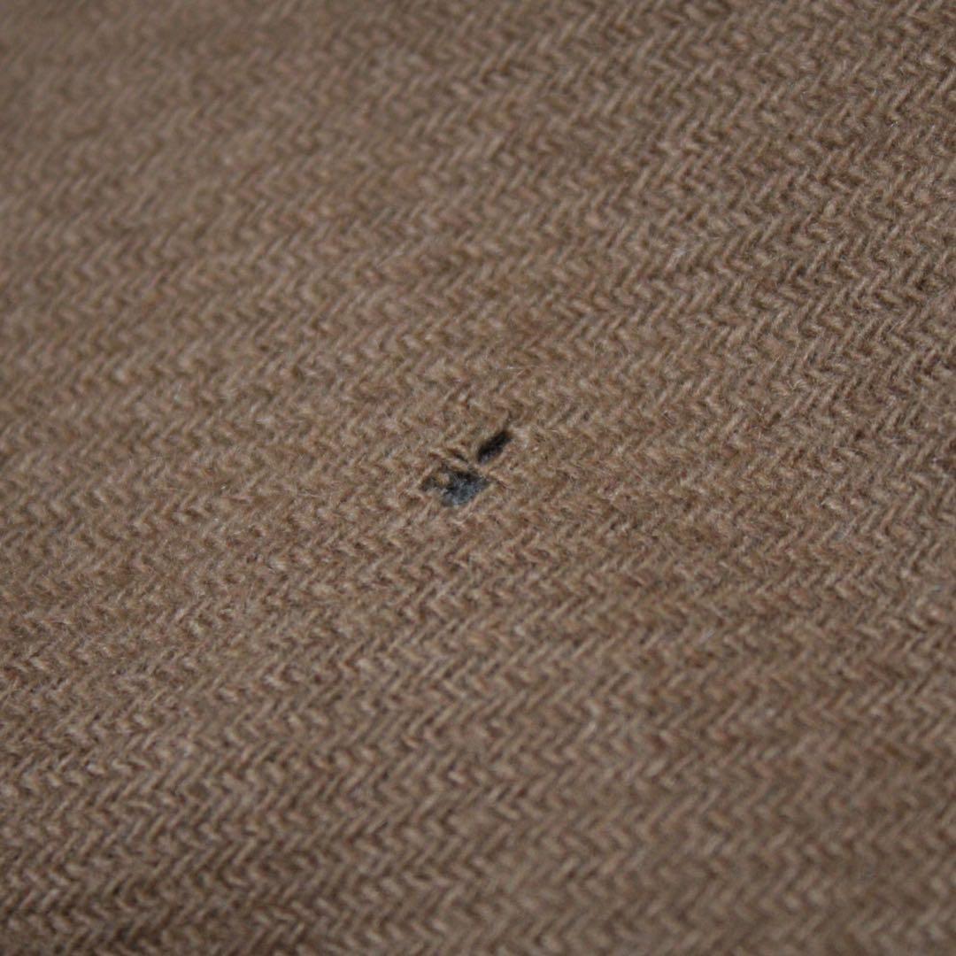 Papas マーティンソン生地 カシミヤ100% ダッフルコート ロング丈 M