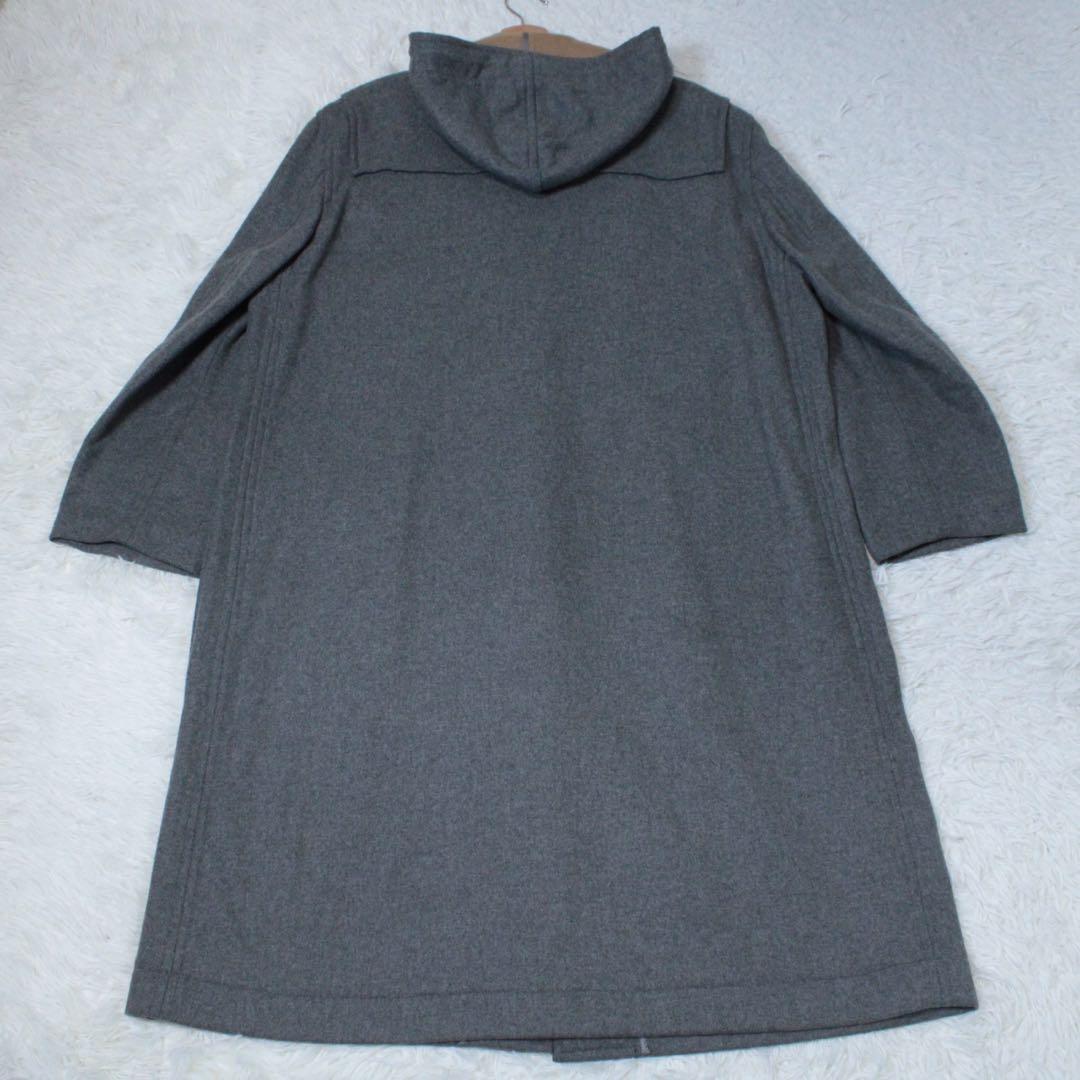 Papas マーティンソン生地 カシミヤ100% ダッフルコート ロング丈 M