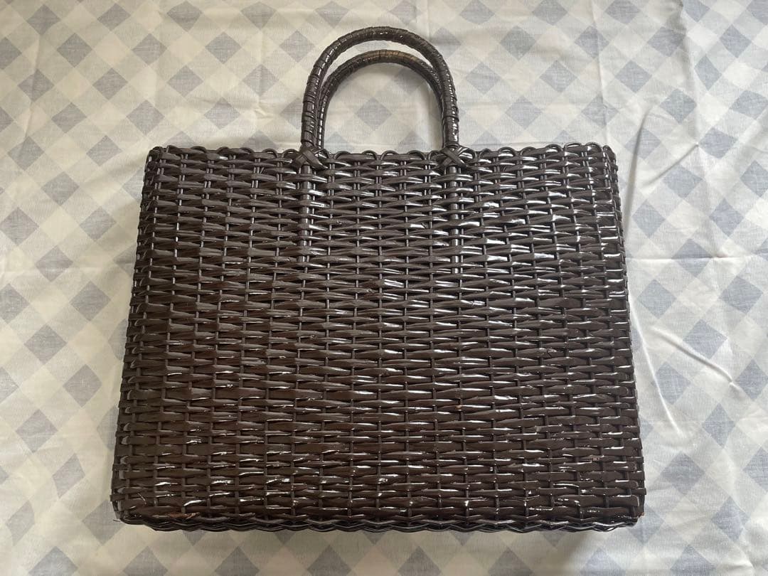 FENDI フェンディ かご トートバッグ ダークブラウン ズッカ柄