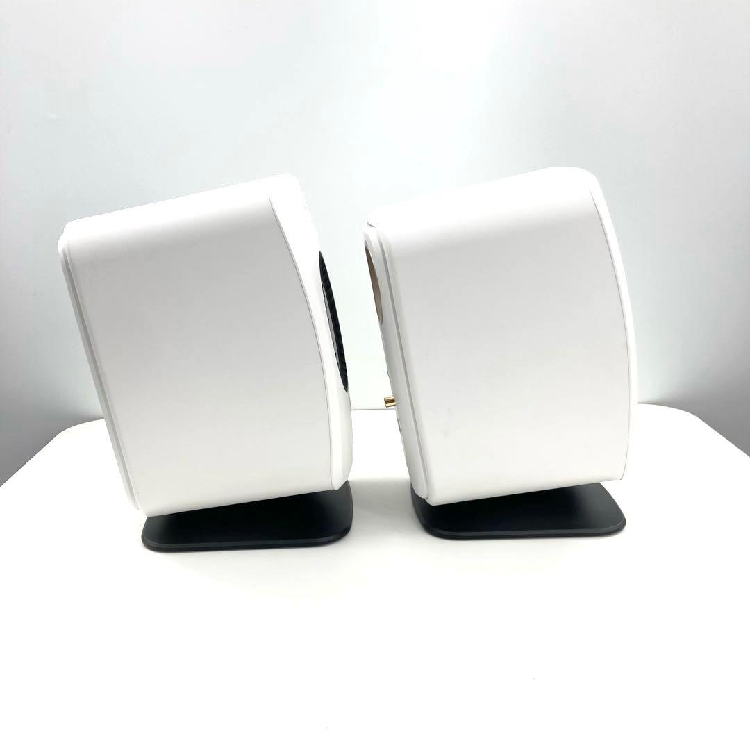 KEF LSX II ワイヤレススピーカー 極美品 C3リモコン 純正スタンド付