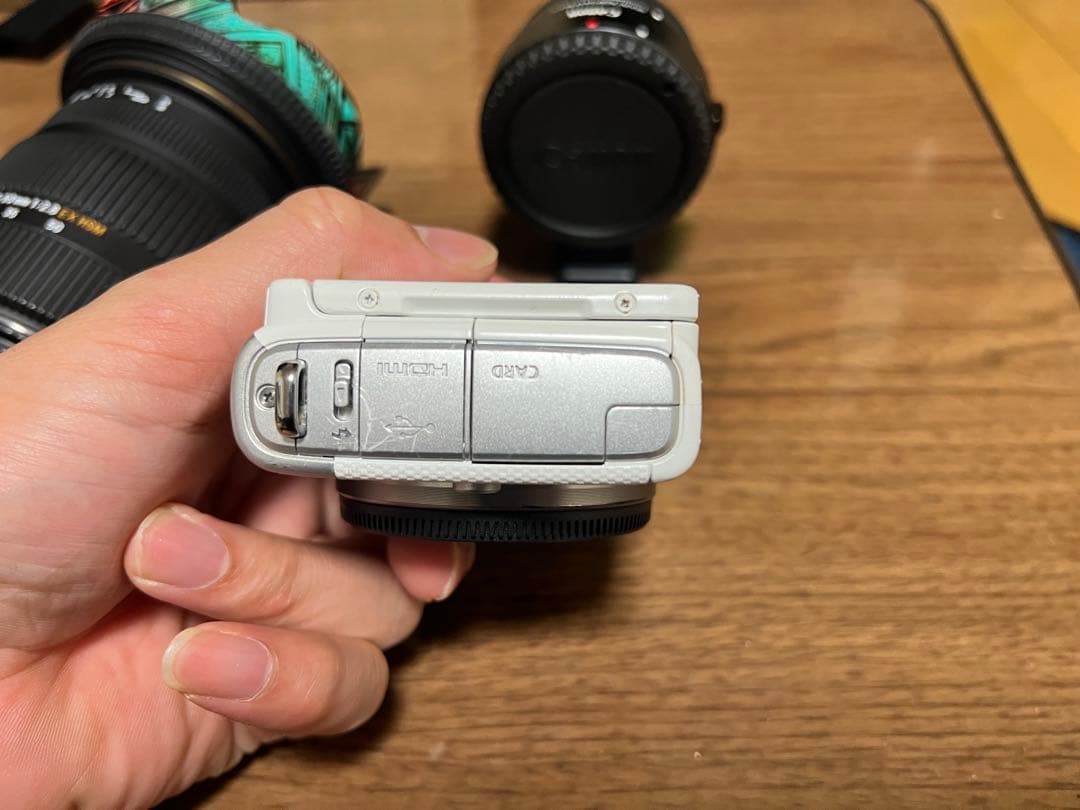 デジタルカメラ Canon M100+ sigma 17-50f2.8+ adapter