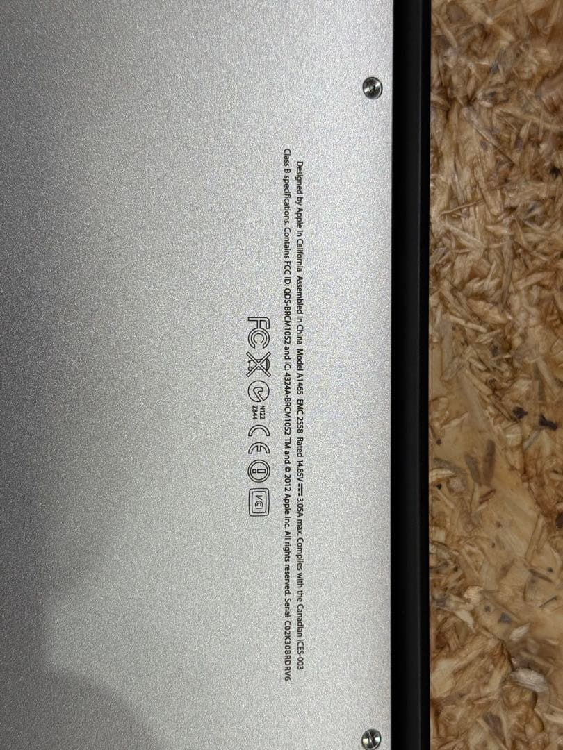 Apple MacBook Air 11インチ シルバー