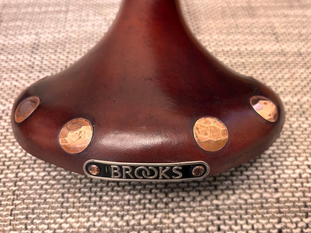ブルックス　革サドル　チームプロフェッショナル　レザー　ブラウン　BROOKS