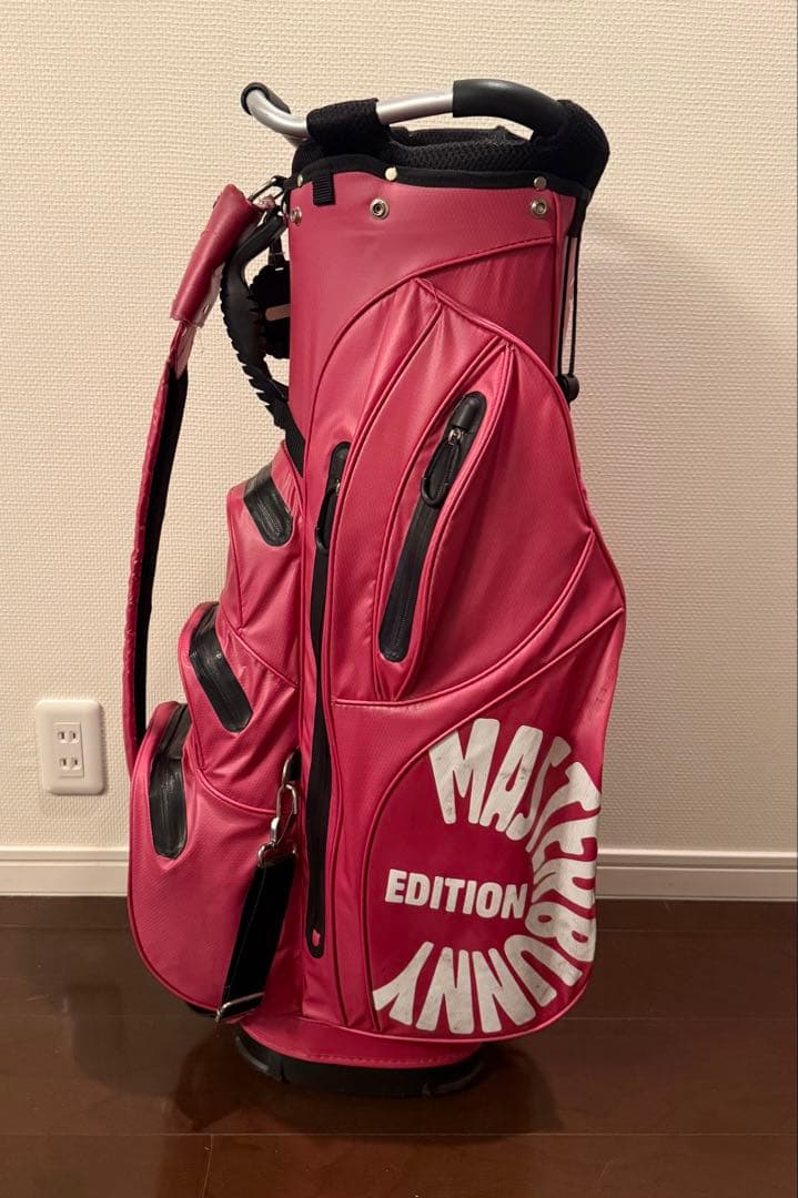 ⭐︎値下げ　キャディバッグ　マスターバニーエディション ゴルフバッグ ピンク
