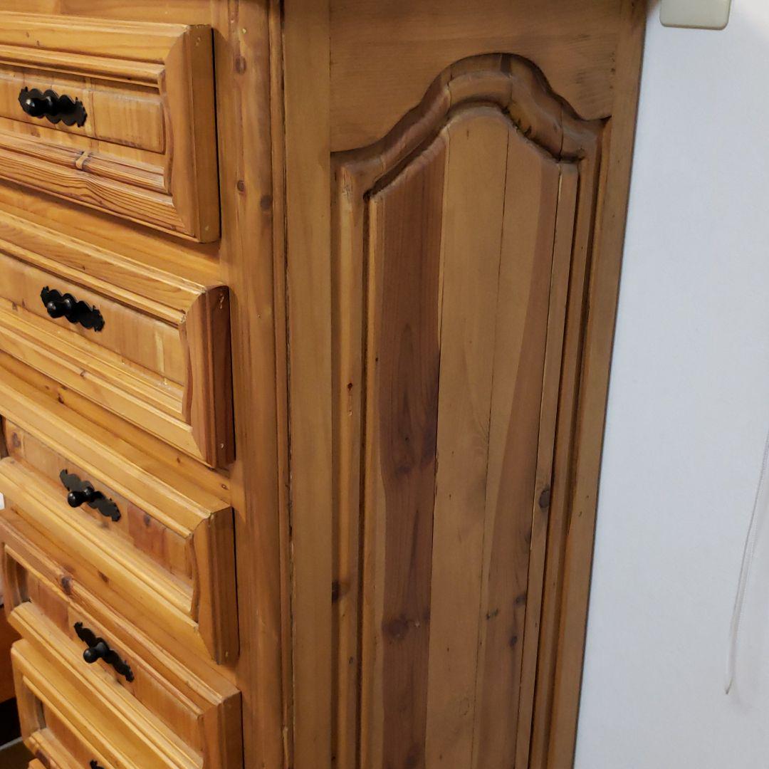 パインのハイチェスト