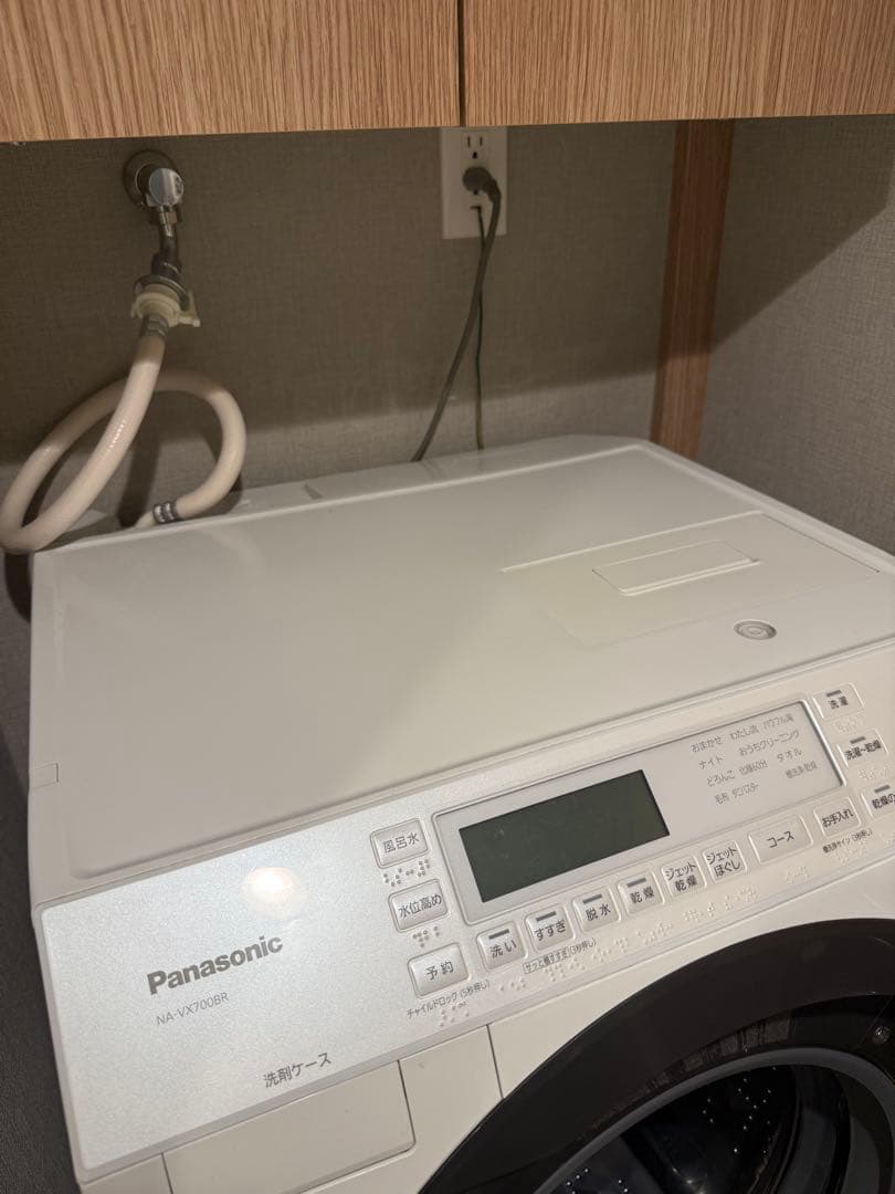 【配送料込み】 Panasonic ドラム式洗濯乾燥機 NA-VX700BR