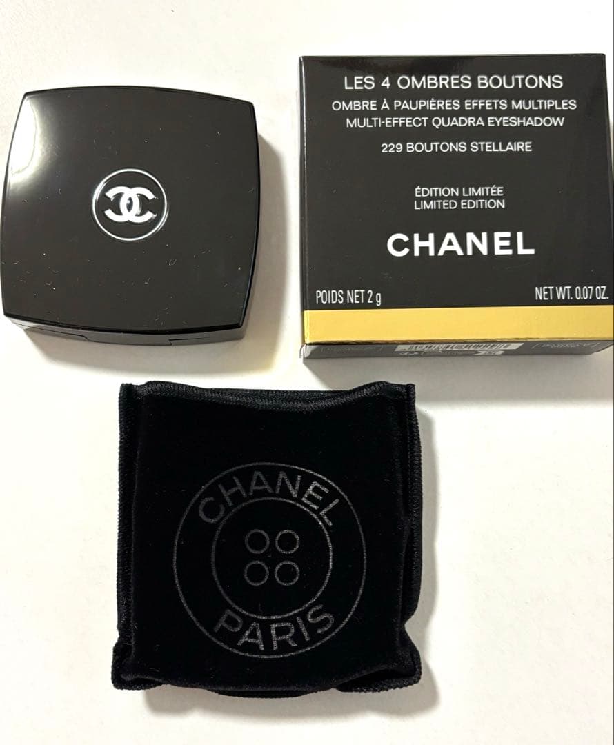 CHANEL レキャトルオンブルブトン 229 ブトンステレール