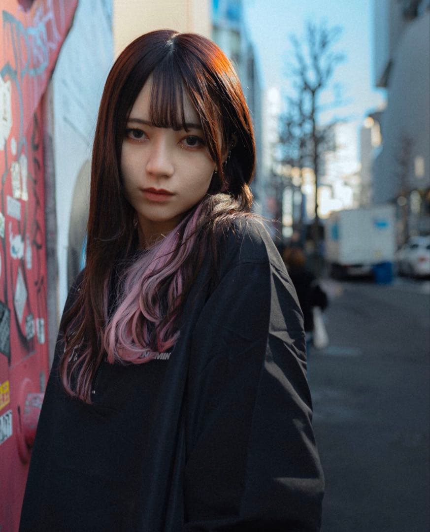 やね×YVHC ナイロンジャケット　環やね　きゅるりんってしてみて