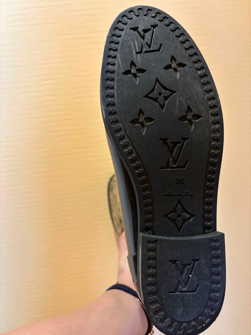 再お値下げ　ルイヴィトン　ロングレインブーツ　38