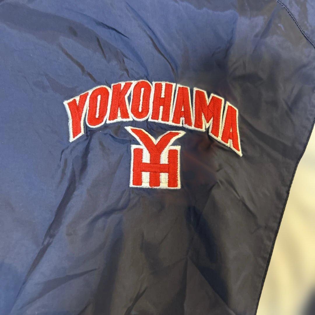 横浜高校硬式野球部　ナイロンジャンパー　サイズL〜XL 選手実使用