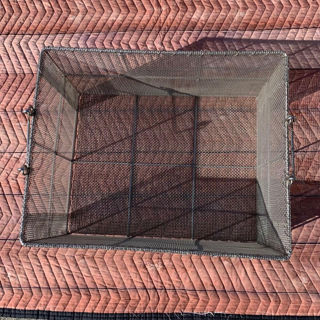 洗浄　網　カゴ　ステンレス