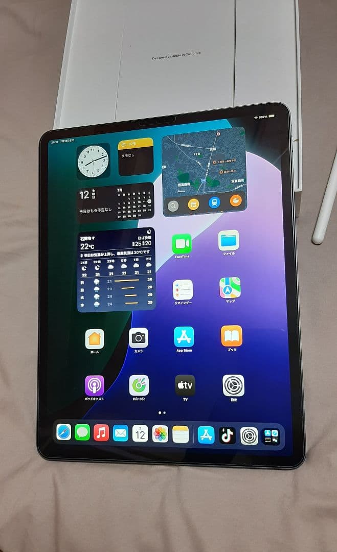 12.9インチ iPad Pro第3世代64GB新古Apple Pencil 2