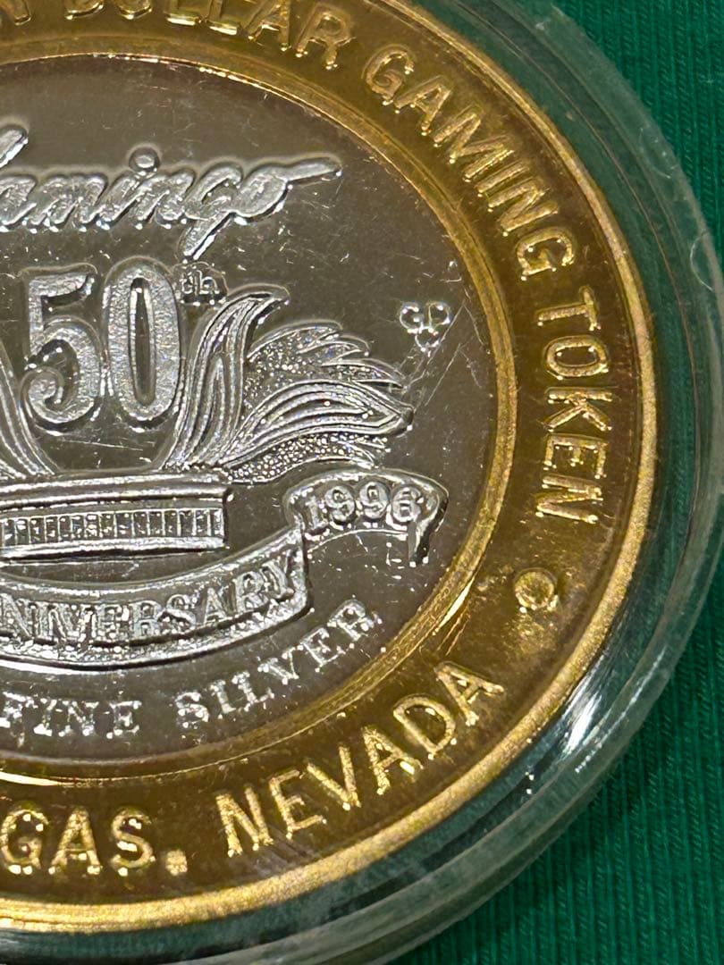 堀*満様 フラミンゴ 50周年記念カジノトークン