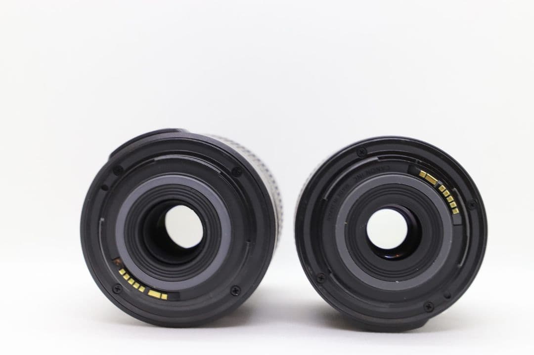 2月21日限定【2本】Canon EF-S18-55mm & 55-250mm