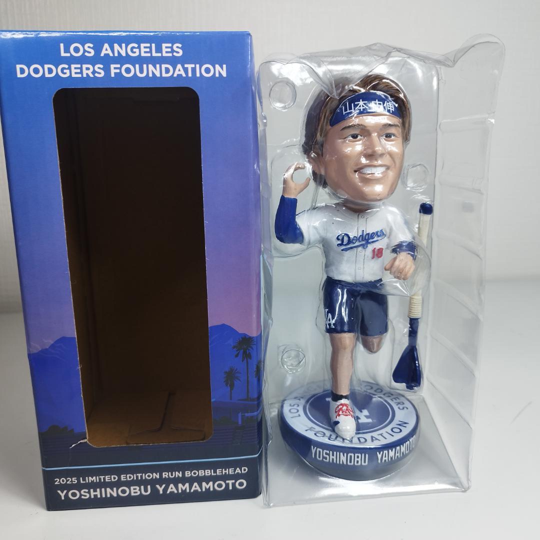 山本由伸 ドジャース サンセットラン ボブルヘッド ピッチャー バブル IE21