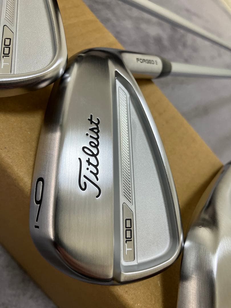 タイトリスト 2023 T100 アイアンモーダスTOUR120 6本　保証書有