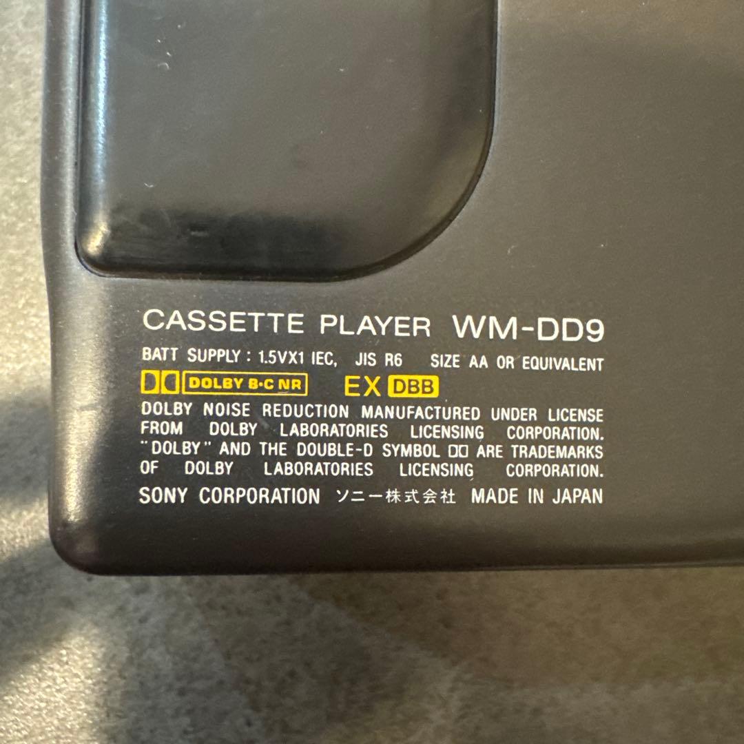 ポータブルプレーヤー SONY WM-DD9 WALKMAN