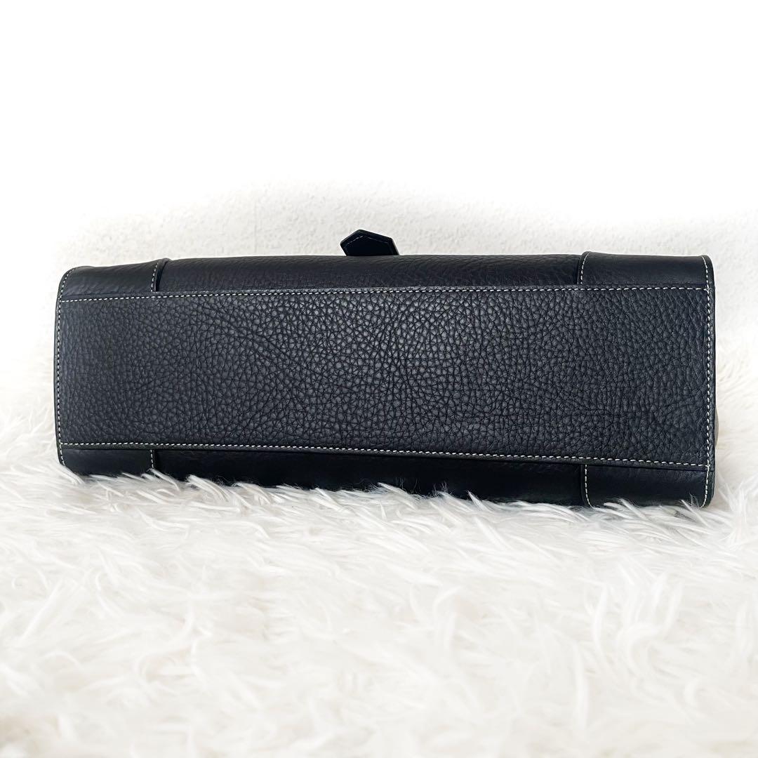 美品✨️Vivienne Westwood 本革 スクエア型 ハンドバッグ オーブ