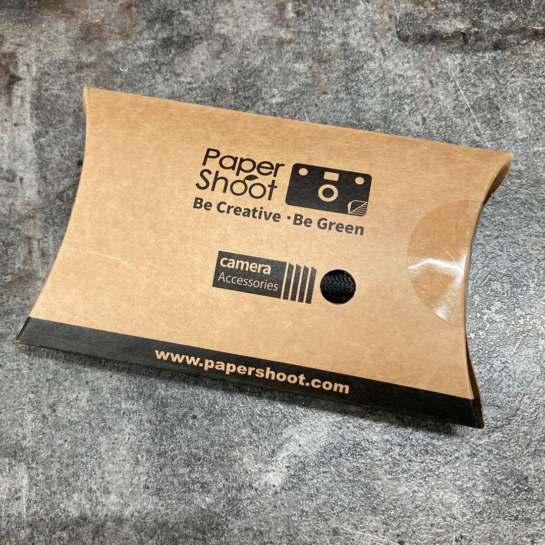 Paper Shoot ペーパーシュート ストラップ付き