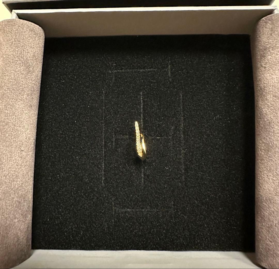 シグナス　Hirotaka ゴールド ダイヤモンド ピアス片耳