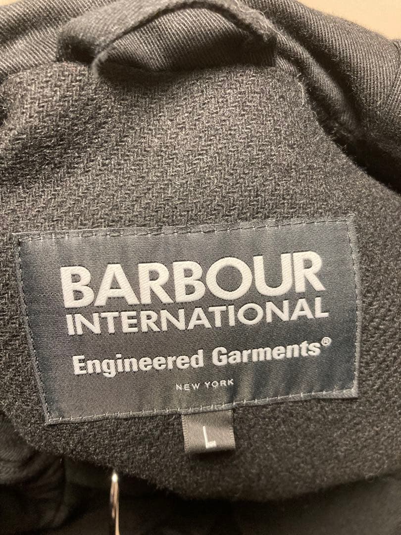 ジャケット・アウター EG x Barbour B.Intl Brookdale Wax Parka
