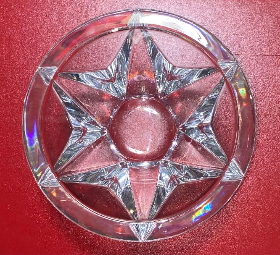 バカラ 《六芒星》ヘキサグラム スターカット　クリスタルボウル