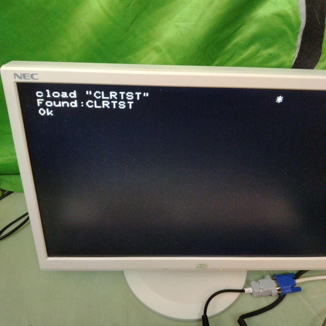 ☆国産初パソコン NEC PC-8001 レガシーPC ジャンク #1動作確認済