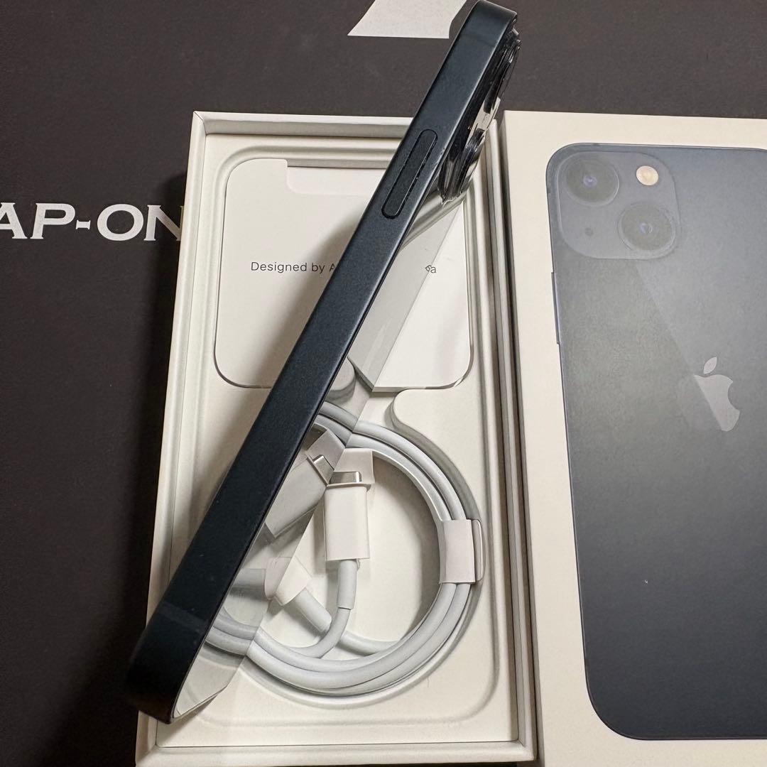 iPhone13 mini 256GB ブラック ミッドナイト 美品 付属品あり