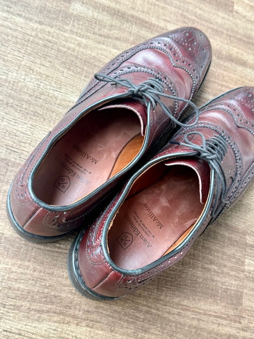 Allen Edmonds アレンエドモンズ ウイングチップ US8.5 B