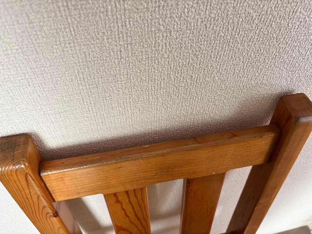 アンファンパイン材ダイニングチェア③