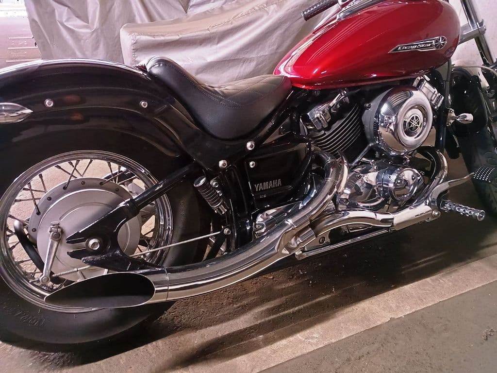 ドラッグスター400／イージーライダース社製 ビッグウェーブマフラー