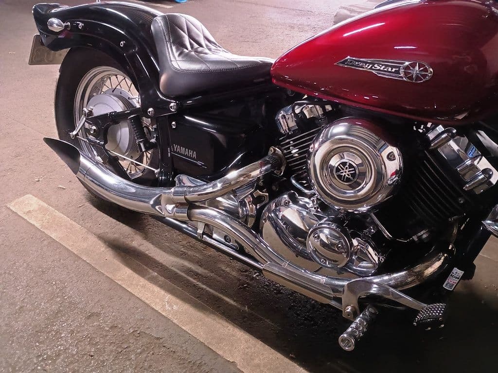 ドラッグスター400／イージーライダース社製 ビッグウェーブマフラー