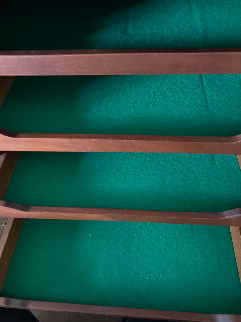 N*O様 北欧家具　デンマーク製　キャビネット　蛇腹　カップボード　食器棚　本棚