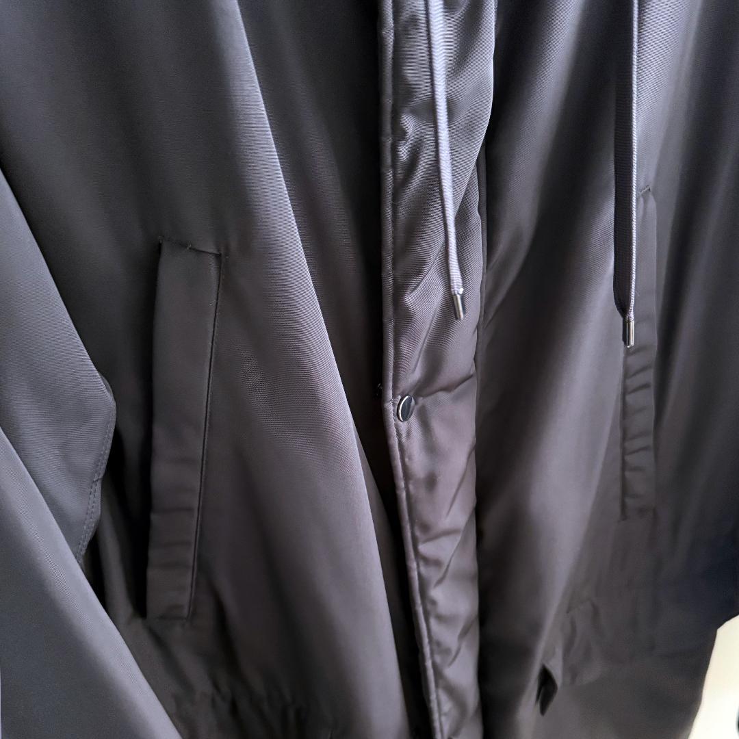 【美品・Lサイズ】EMPORIO ARMANI ダウンジャケット・グレーネイビー