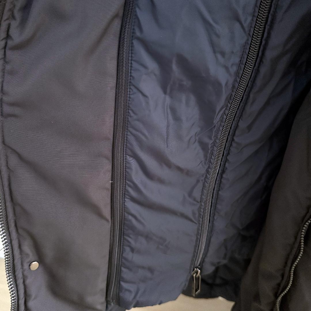 【美品・Lサイズ】EMPORIO ARMANI ダウンジャケット・グレーネイビー